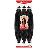 Outre Crochet Braids X-Pression Twisted Up 3X Springy Afro Twist 24" (3-pack, 4)