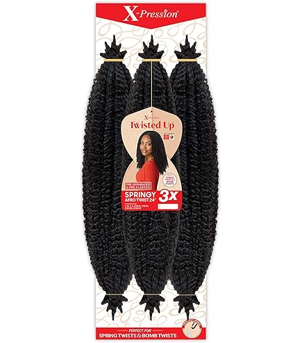 Amazon.com : Outre X-Pression - Twisted Up - Springy Afro Twist 16