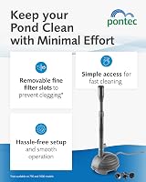 Pontec PondoVario 750 Pond Fountain Pump 720 LPH 4 Nozzles Filter 9W Black view 6