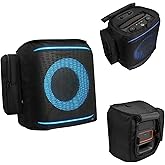 OCXLLEATLY Speaker Dust Cover Case Compatible with JBL Partybox Encore 2, Portable Speaker Protective Mesh Storage Bag Sleeve with Side Pocket