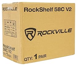 Rockville Pair RockShelf 58C V2 360W