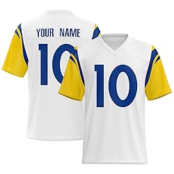 Custom Football Jersey Personalized Rugby