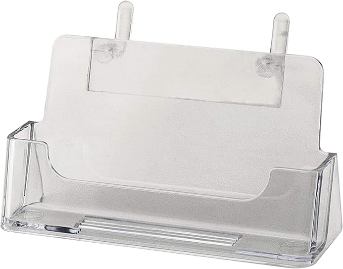 Marketing Holders Peg Board Business Card Holder Pack of 4