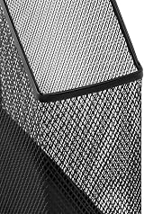 Osco Wiremesh Magazine Rack 3 Pack High Density Steel Desk File Organizer Black view 4