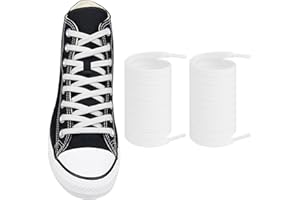 Endoto Elastic Shoe Laces for Converse High Top and Low Top Flat Stretchy Bungee Replacement Shoelaces