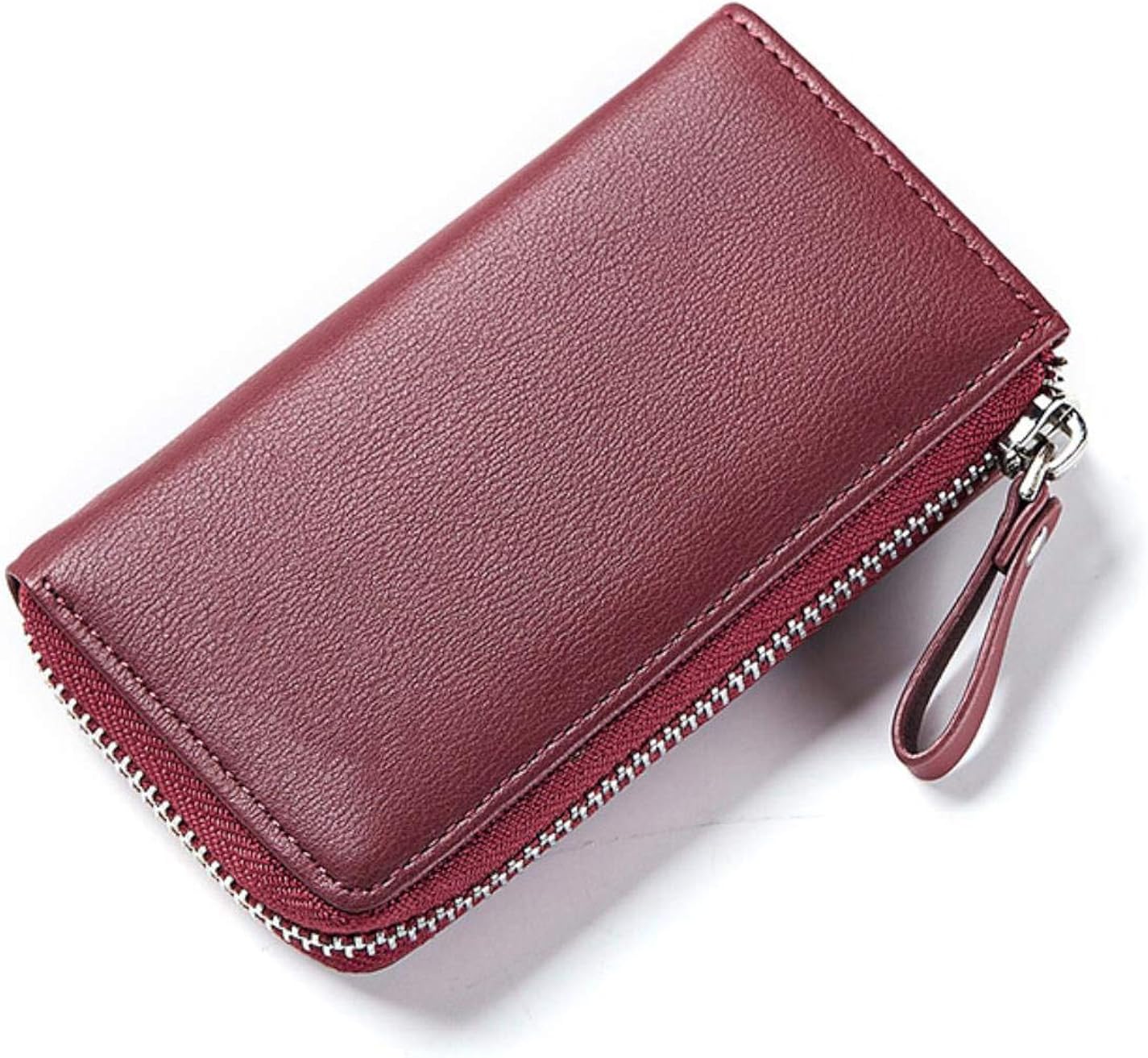 Women Key Wallet Leather Car Key Holder Case Pouch Bag at Amazon Women’s Clothing store