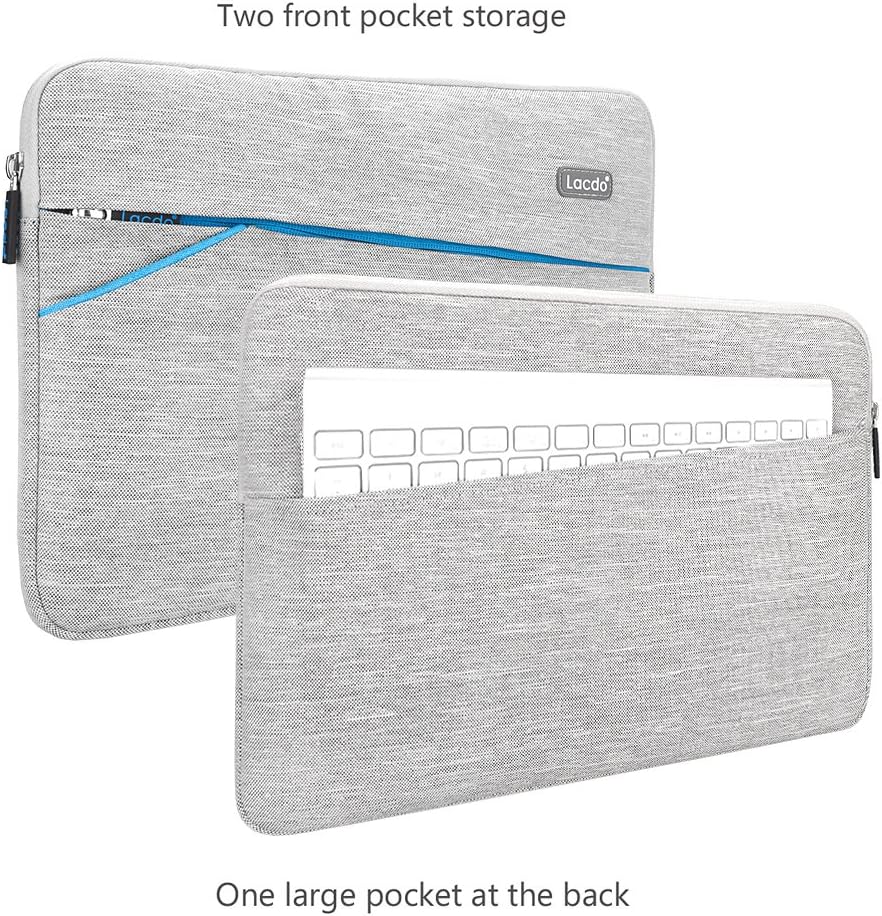 Lacdo Laptop Sleeve Case Bag 13 inch New MacBook Air M4 A3240 2025/M3 A3113/M2 A2681/M1 A2337 - Image 4