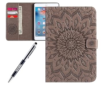 Kompatibel mit iPad Mini 4 Hülle Case Hülle Case Flip Folio Smart Book Cover Schutzhülle Ultra Slim Leder Tasche Hülle Etui S