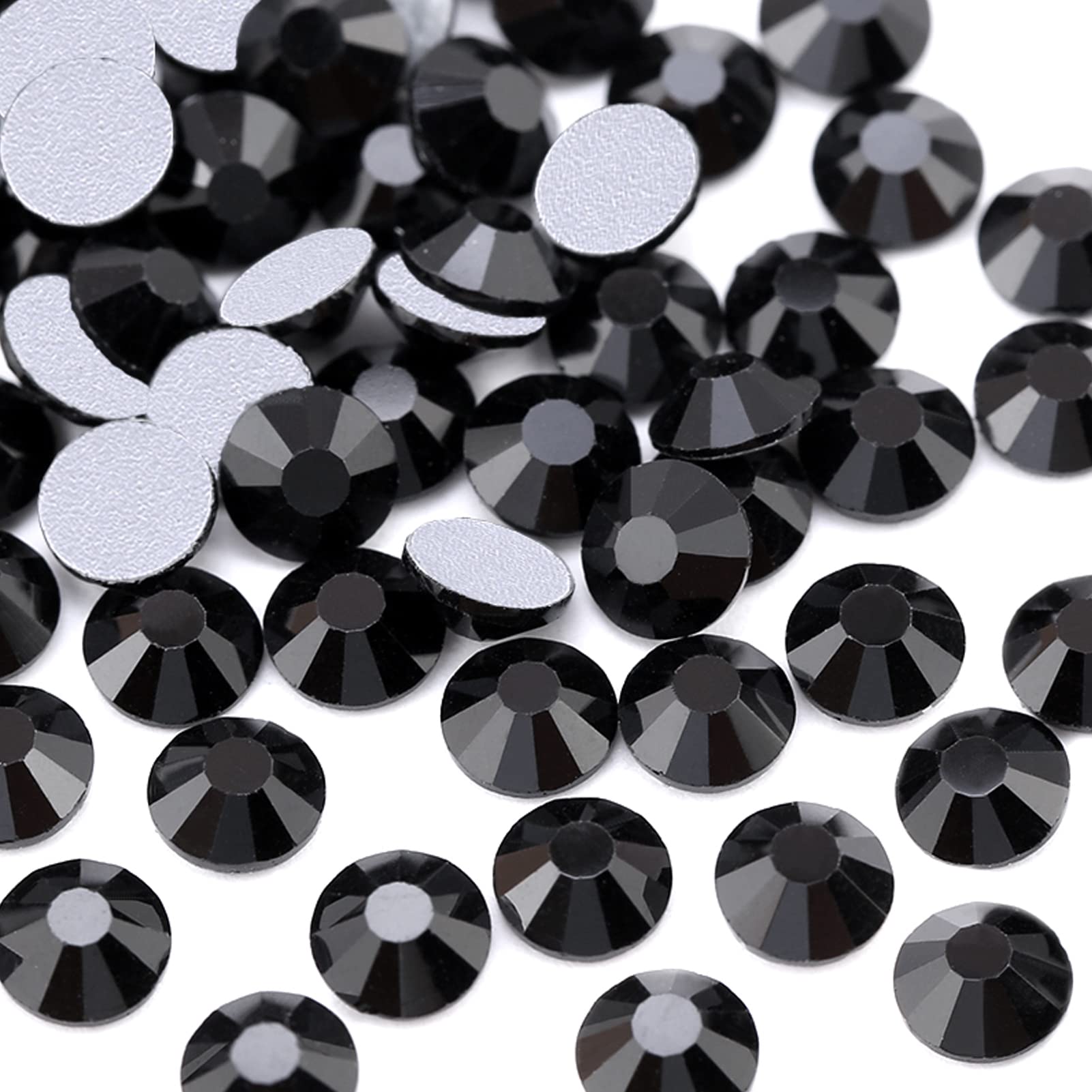 Dowarm 1440Pieces SS6 Flatback Rhinestones, 2MM