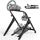ARES WING Sim Racing Wheel Stand, Foldable Racing
