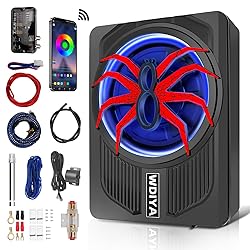 Upgraded 10" 1200W Slim Under Seat Powered Car