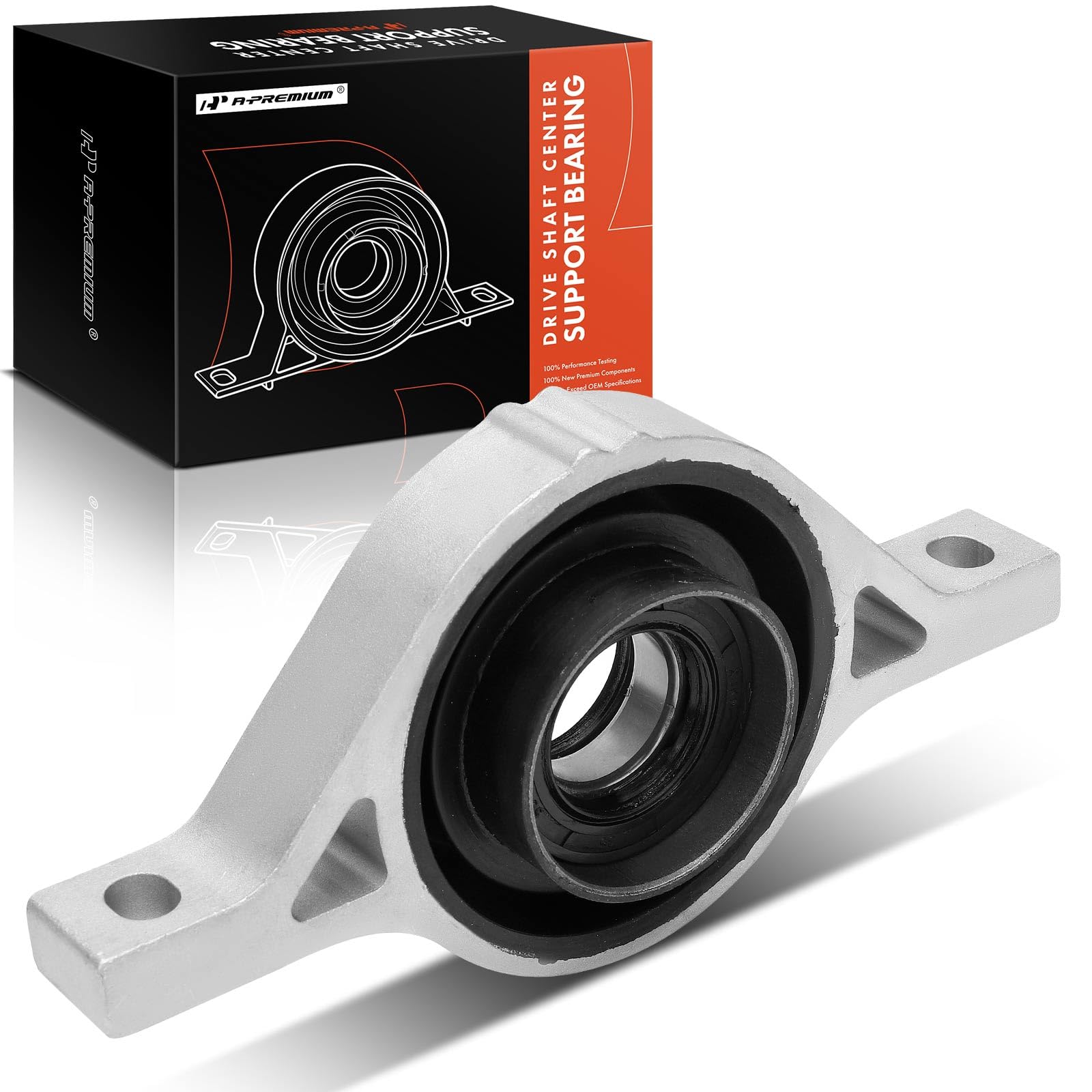 Photo 1 of A-Premium Rear Drive Shaft Center Support Bearing Driveshaft Carrier Bearing Compatible with Kia Sorento 2013-2014 & Hyundai Santa Fe Sport 2013-2018, Replace# 49300A1000, 40100T0AA02