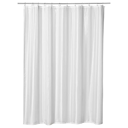 Ikea 501 819 94 Saltgrund Shower Curtain White Amazon Co Uk