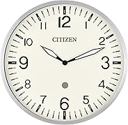 Citizen Clocks CC5012 Citizen Smart Echo Compatible Wall Clock with Multiple Timers, Silver