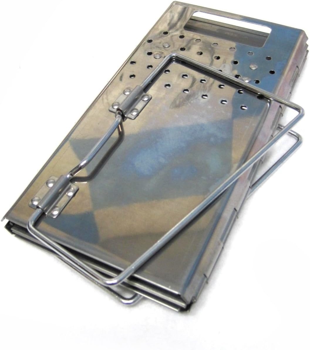 New Folding Charcoal Starter Stainless Steel Outdoor BBQ Grill Chimney Starter : Garden & Outdoor