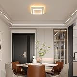 DELIPOP 30W LED Ceiling Light Square 3375LM 3000K White Fixture view 6