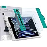 ESR 2 Pack Screen Protector for iPad Air 5th/4th Generation(2022/2020), iPad Pro 11 Inch (2022/2021/2020/2018) Screen Protector, Tempered Glass Film with Easy Application Tray, Anti-Scratch, HD