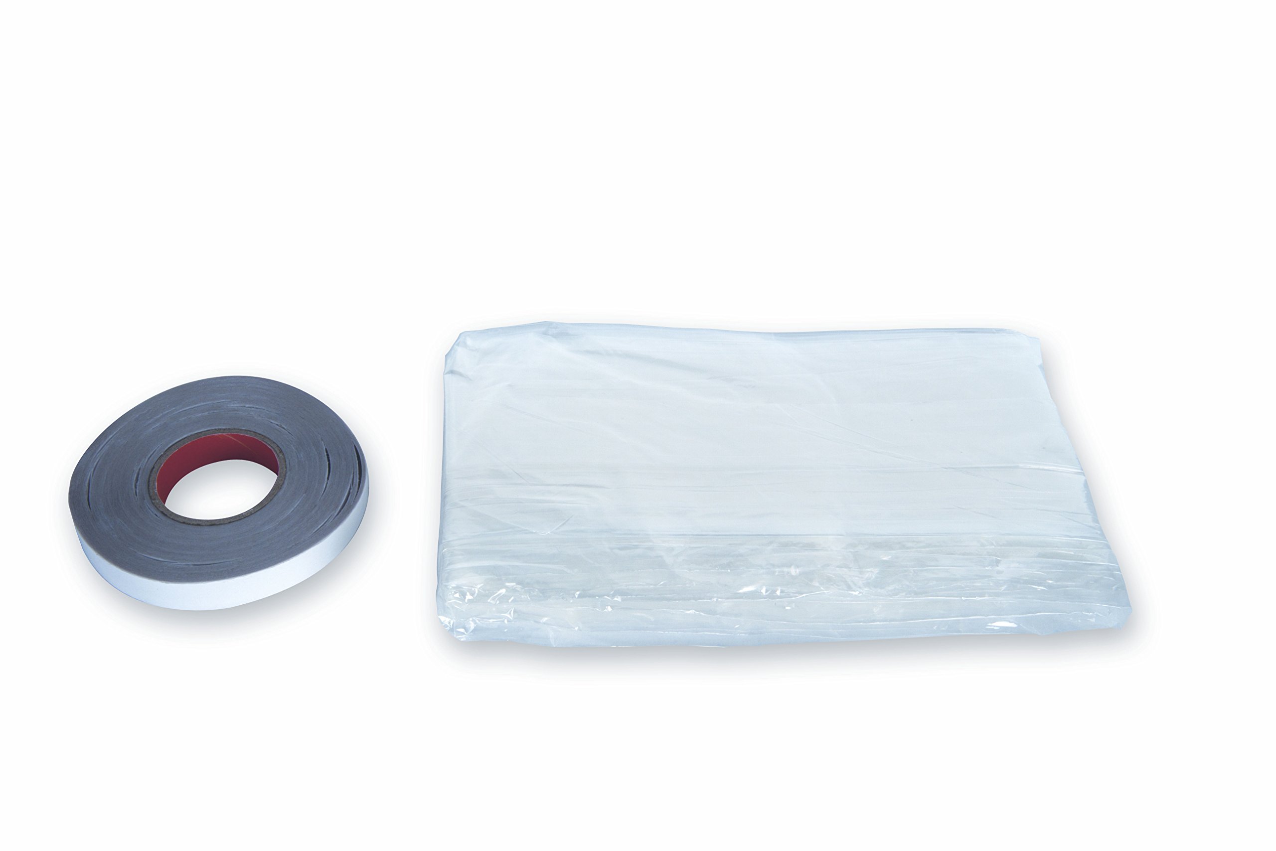 STORMGUARD 11AM0306SQM Secondary Glazing Film, Clear, 6 Sq m, Set of 2 Piece