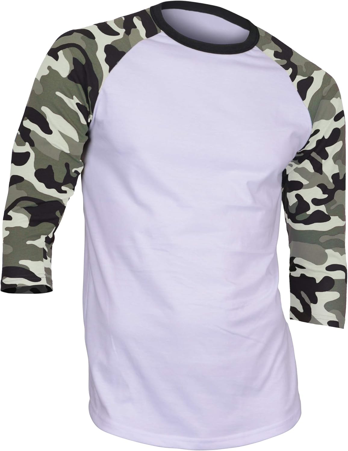 outdoor life shirts for men on Dream Usa Mens Casual 3 4 Sleeve Baseball Tshirt Raglan Jersey Shirt Clothing Shoes Jewelry Novelty More Allotapis Ma