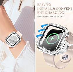Goton 4-Pack Bling Screen Protector for Apple Watch
