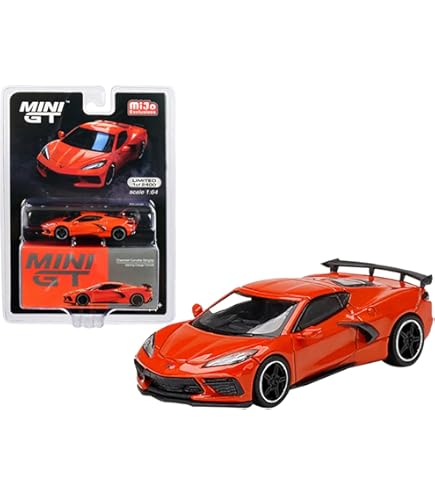 Modèle Réduit Greenlight Chevrolet Corvette C8 Stingray Shell Oil 2021 - 1:64 - Neuf Sous Blister