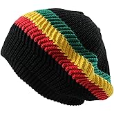 RW Unisex Cotton Classic Rasta Beanie