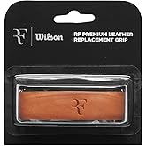 WILSON RF Leather Tennis Replacement Grip - Brown