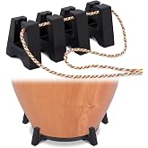 Boao 1 Set Rubber Conga Stand Drum Feet Risers for Conga Accessories