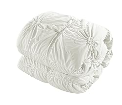 Chic Home White Bed in a Bag Comforter Set, Queen