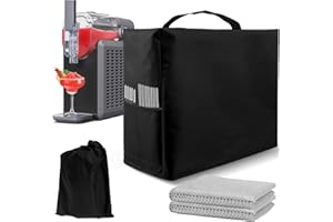 ABNAOK Slush Machine Cover, Frozen Beverage Machine Dust Cover, Suitable for Ninja FS301 Professional Smoothie Machine/Compatible with Ninja FS301C Home Smoothie Machine/Smoothie Machine