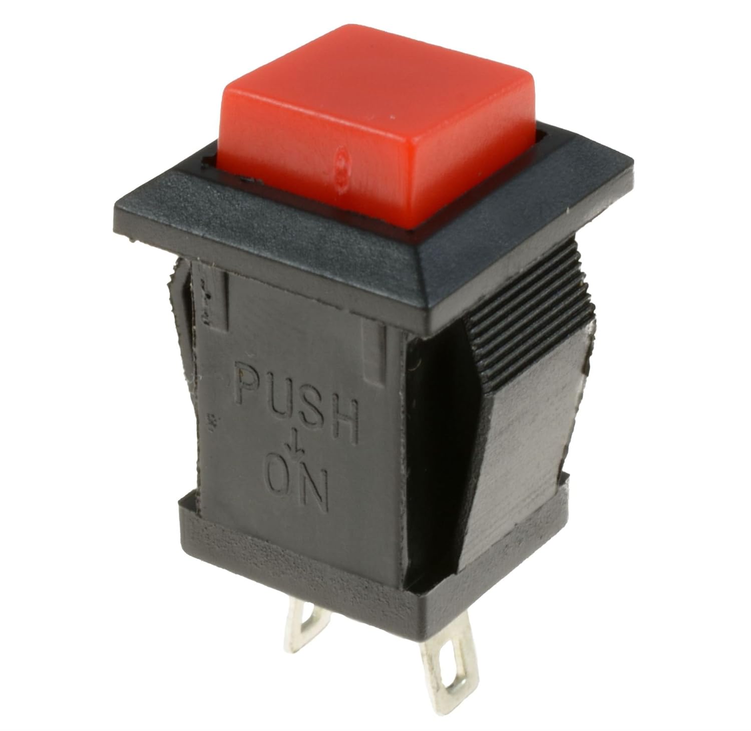 Red Square On(Off) Momentary Push to Break Switch SPST Amazon.co.uk
