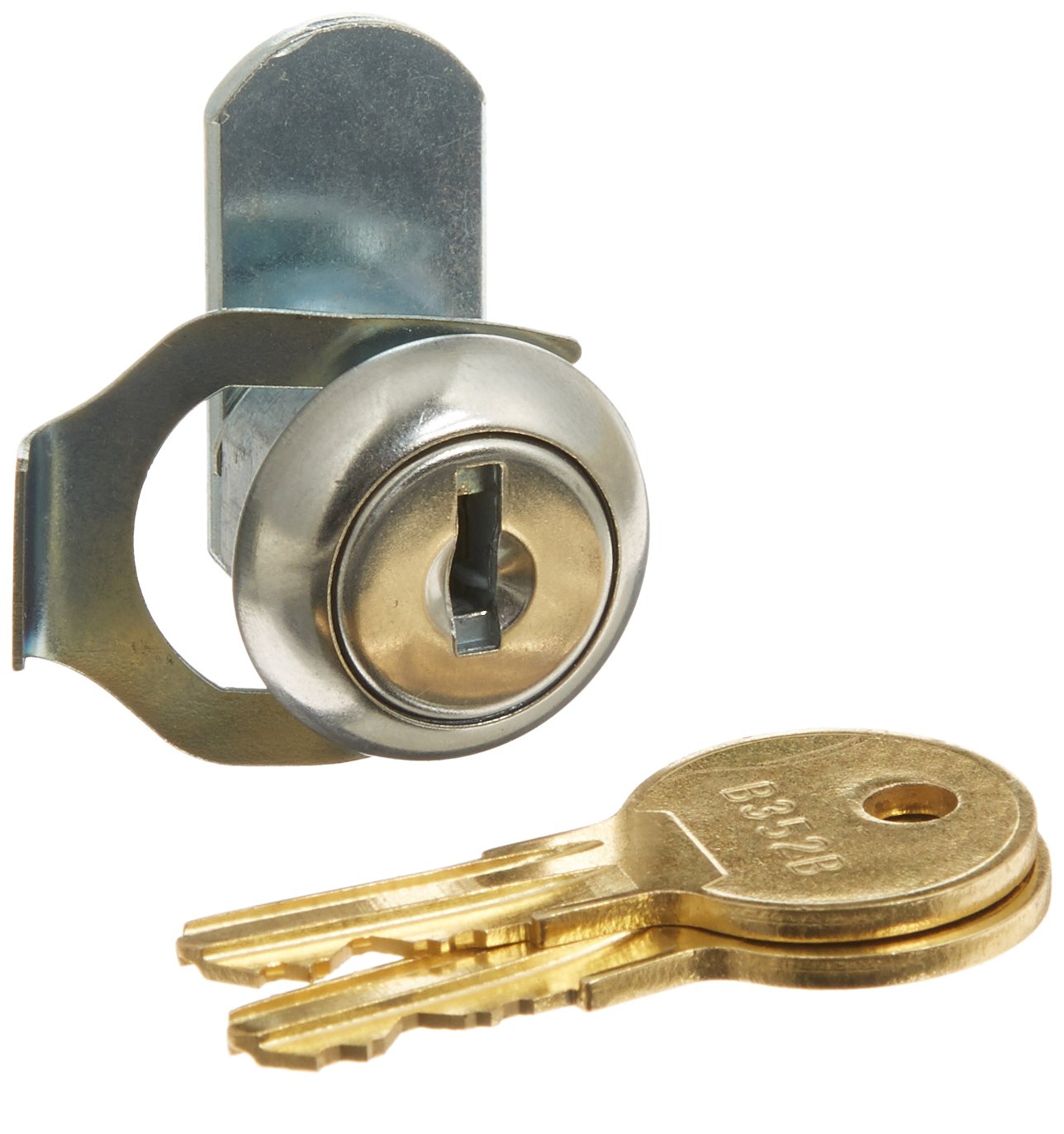 Securitron CKL Cabinet Key Lock, 2 Keys 