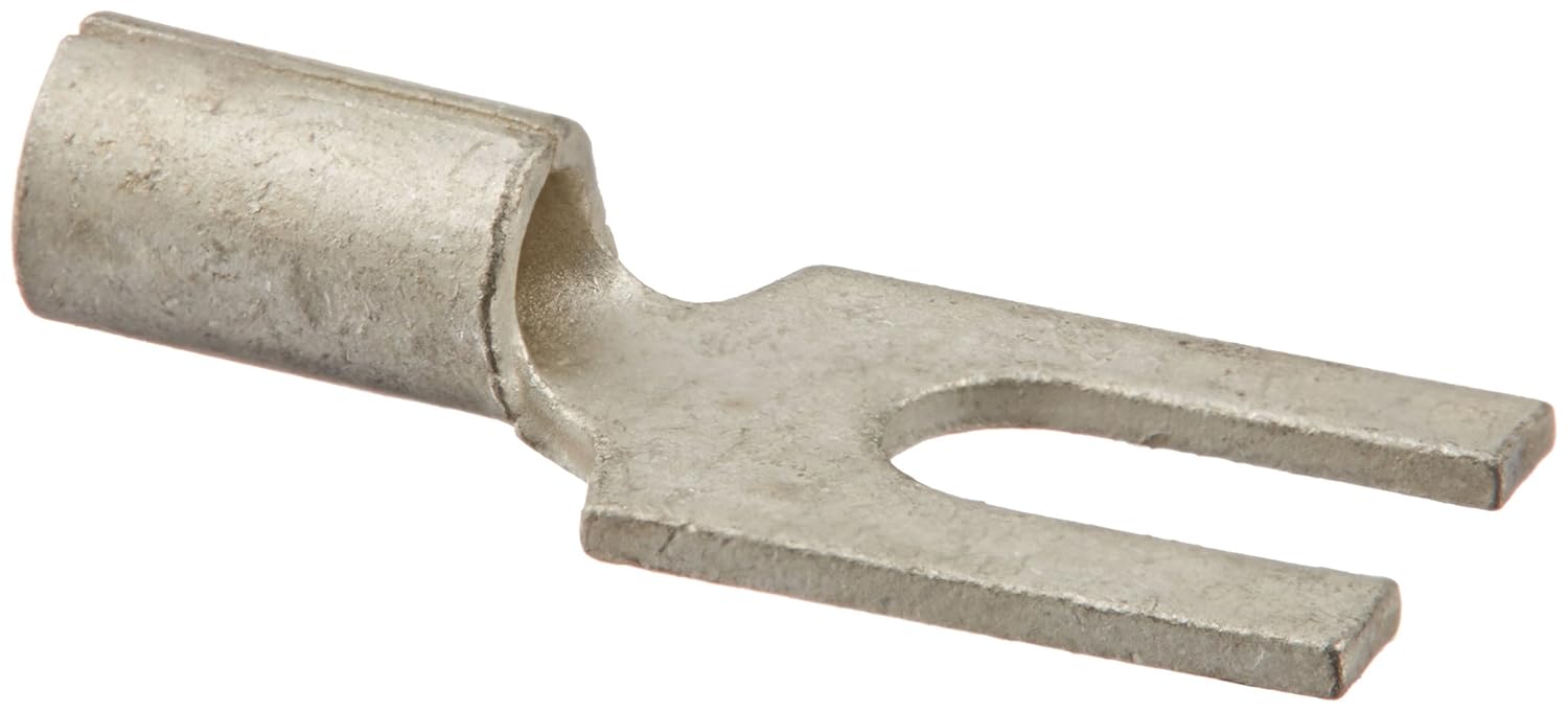 Uninsulated Spade Terminal with Block Spade, 1614 Wire Size, 6" Stud