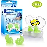 OYZOQ Nasenklammer & Ohrstöpsel Set Für Kinder - Wiederverwendbar, Wasserdicht