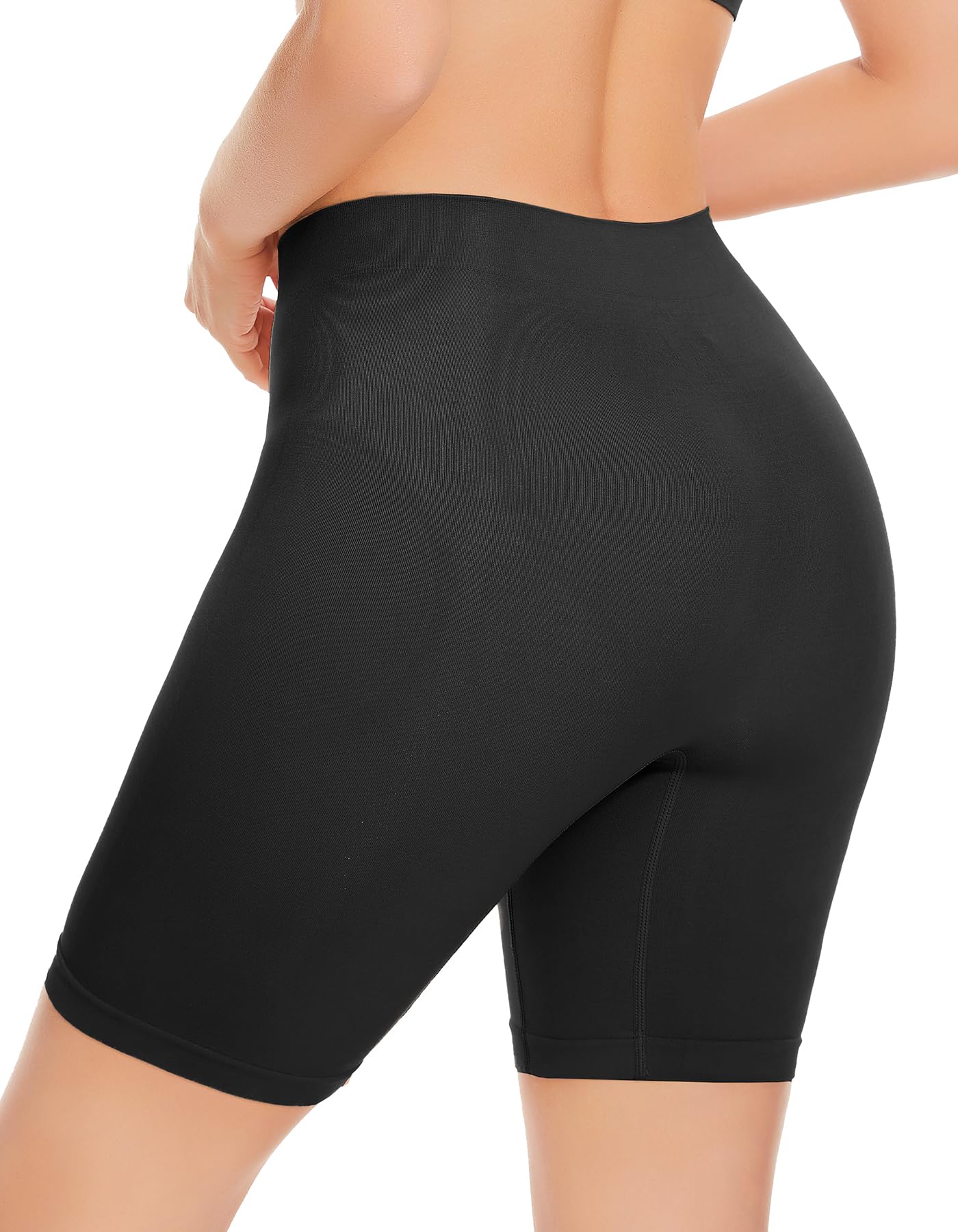 Photo 1 of BESTENA Mid-Waist Body Shaper Shorts Thigh Slimmer