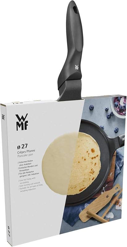 Frigideira Devil Crepe 27cm, alumínio fundido com revestimento antiaderente, adequada para indução