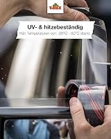 T-Rex Clear 820-48 Adhesive Tape 48mm x 8.2m Transparent Weatherproof Repair view 4