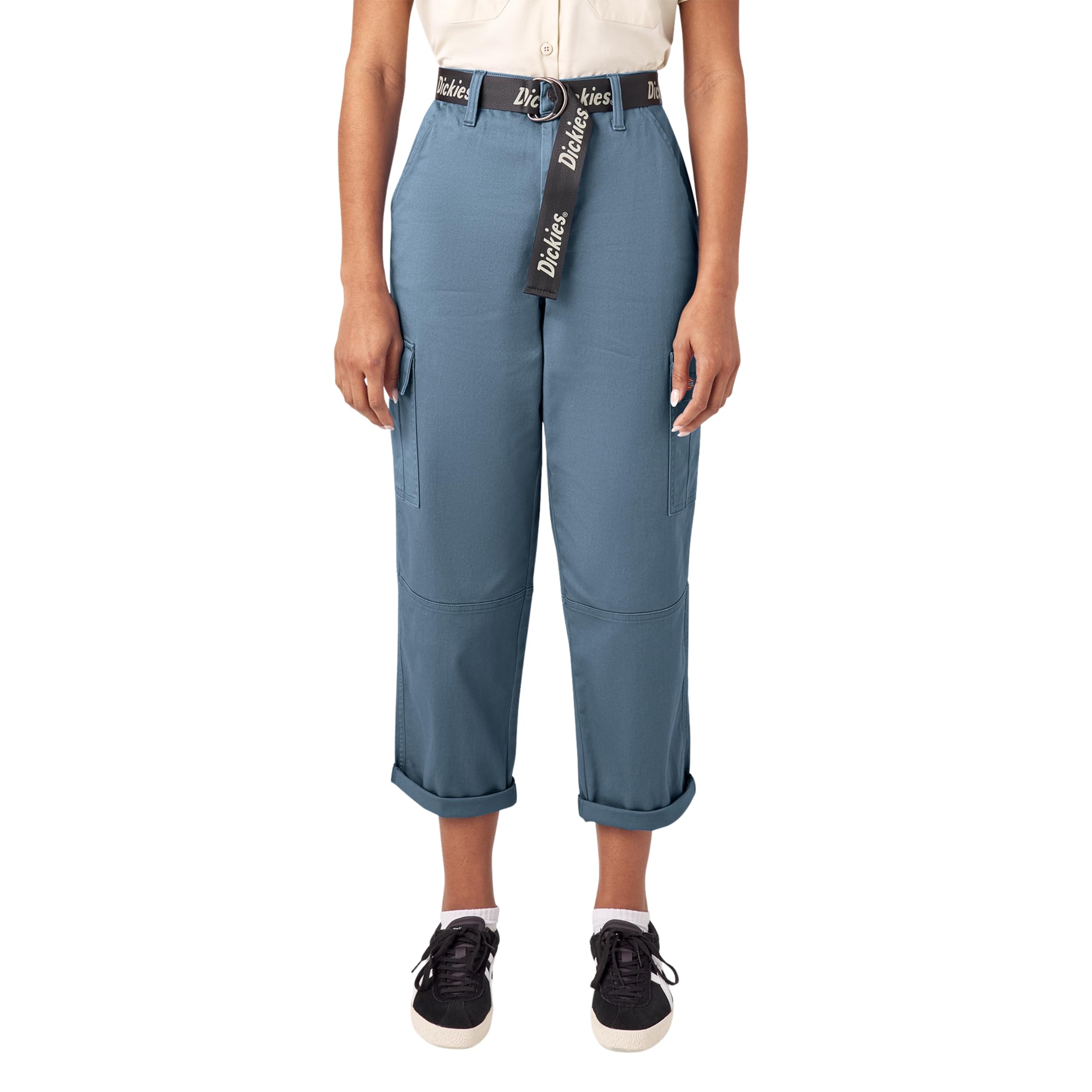 Dickies Women's Relaxed Fit Cropped Cargo