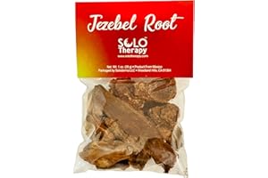 SOLO THERAPY Jezebel Root 28 Grams, Jezebel Root Herb, Used for Love, Passion and Wealth Conjure Practices