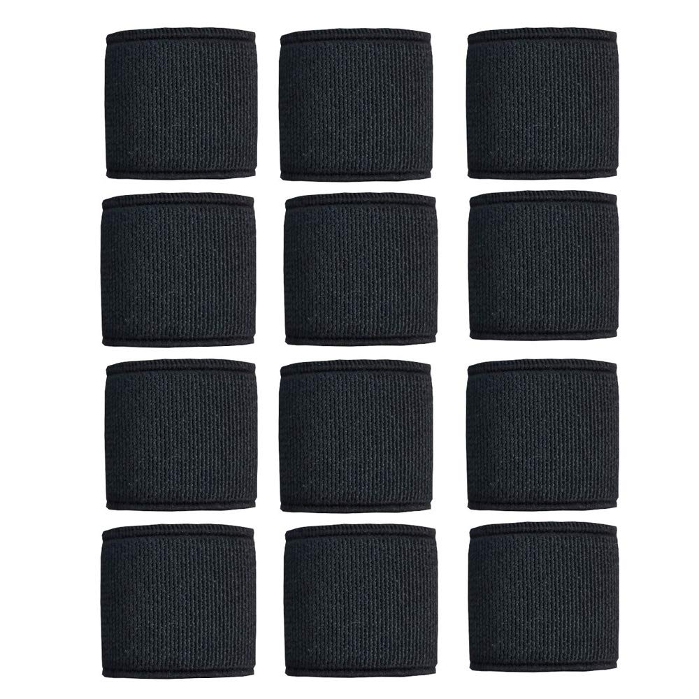 Amlrt Military Elastic Webbing Keepers Belt Security Tactical Belt Police Military Equipment Accessories (12 Pack)