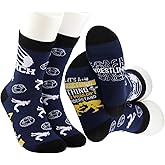MBMSO 2 Pairs Wrestling Socks Wrestling Gifts for Wrestlers Coach Team Wrestle Inspired Gifts for Fans Sport Lovers Gift