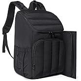 BAGSMART Diaper Bag Backpack, Large Baby Diaper Bag, Quilted Puffy Baby Bag for Mom with Quick-access Insulated Pockets, Lightweight Versatile Travel Backpack