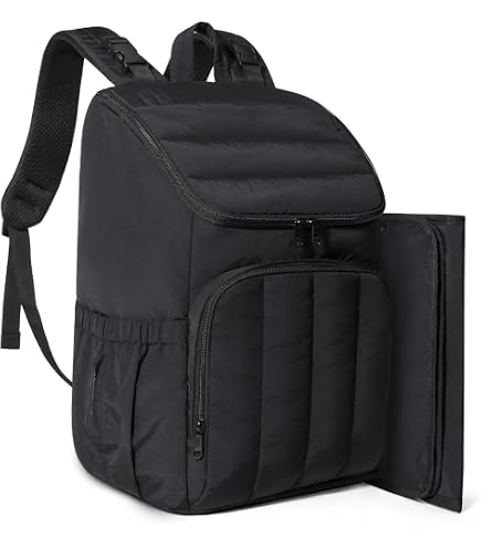 Staya Cloud Diaper Bag Backpack – Lightweight Travel Baby Bag, Aesthetic Minimalist Diaper Bag for Mom with Multiple Compartments (Black) : Baby