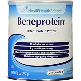 Beneprotein Unflavored Instant Protein Powder, 8 Ounce Canister