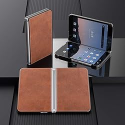 Feitenn Leather Slim Case for Microsoft Surface Duo
