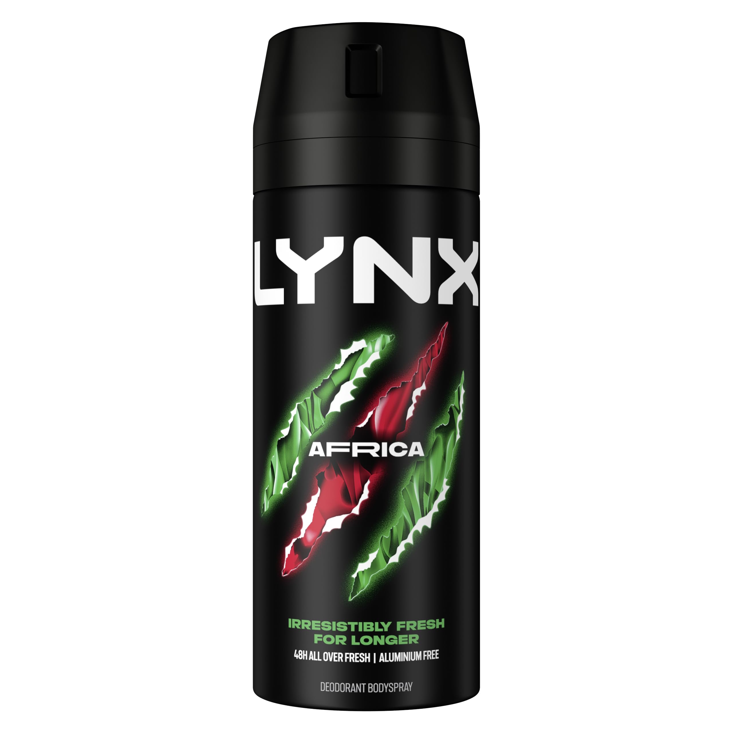 Lynx Limited Edition FIFA Africa Aerosol Body Spray men's deodorant with a mandarin & sandalwood scent for 48 hours of odour-busting freshness 150 ml