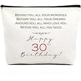 30th Birthday Gifts for Women: Makeup Bag & Decorations for Her 30th Birthday