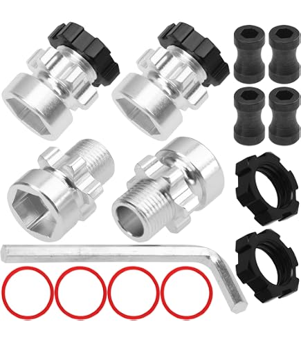 ST Racing Aluminum Oversized Rear Hub Carrier For Traxxas 2WD Stampede/Rustler/Bandit/Slash