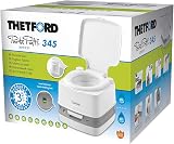 Thetford Porta Potti 345 Portable Toilet White Grey 330 x 383 x 427 mm view 2