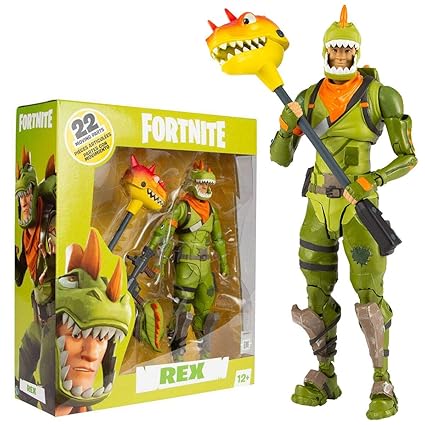 Amazon.com: Fortnite McFarlane Toys Rex - Figura de acción ...